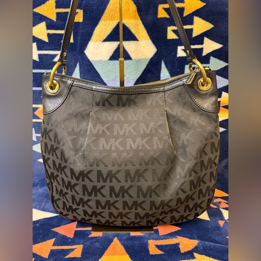 Michael Kors Black Signature Shoulder